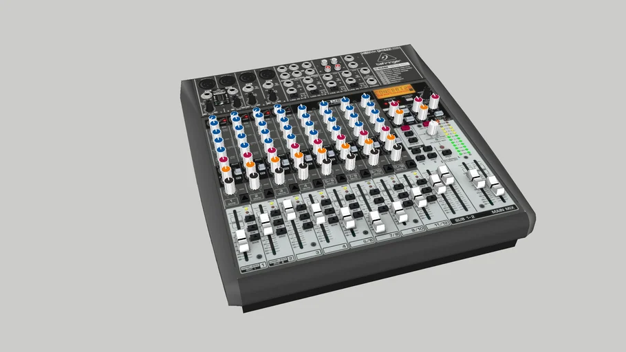 Behringer Xenyx QX1622 mixer 3D Warehouse