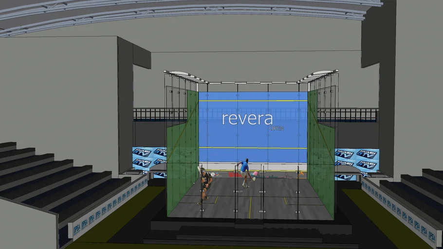 Squash court by ikce design 3D Warehouse