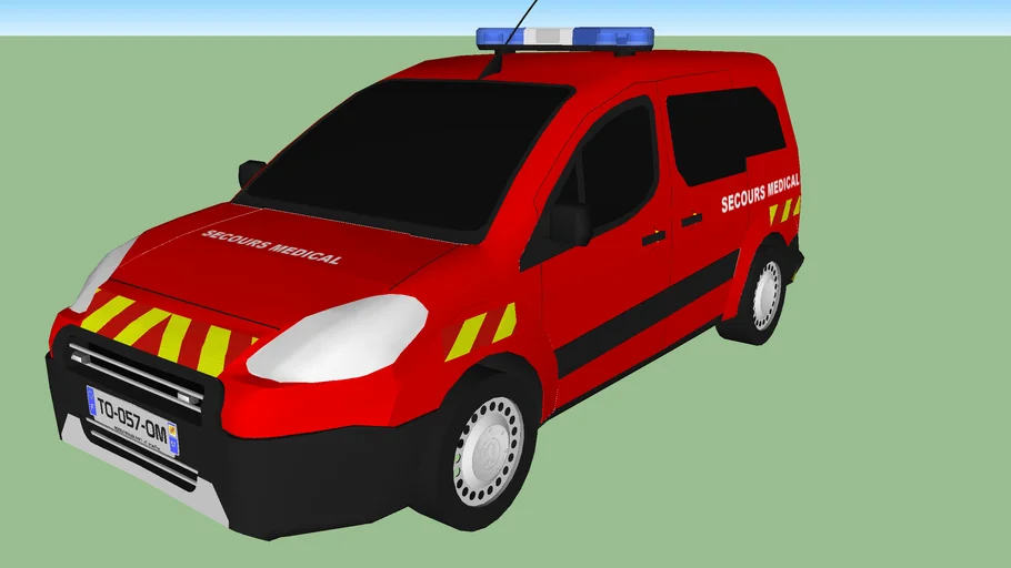 SSSM Peugeot Partner 3D Warehouse