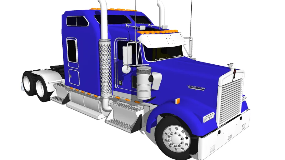 W900 Truck | 3D Warehouse