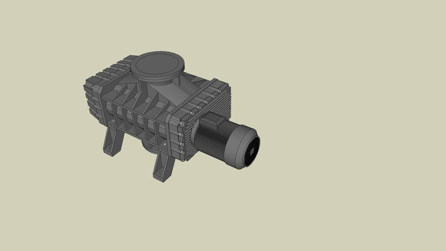 Becker Vacuum Pump 3D Warehouse