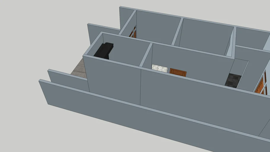 Rumah 6x12 3d Warehouse