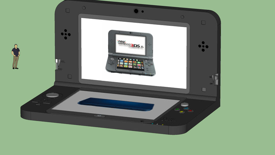 New Nintendo 3DS XL 3D Warehouse