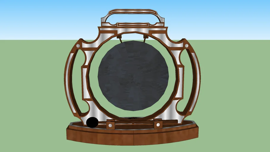 Tabletop gong 3D Warehouse