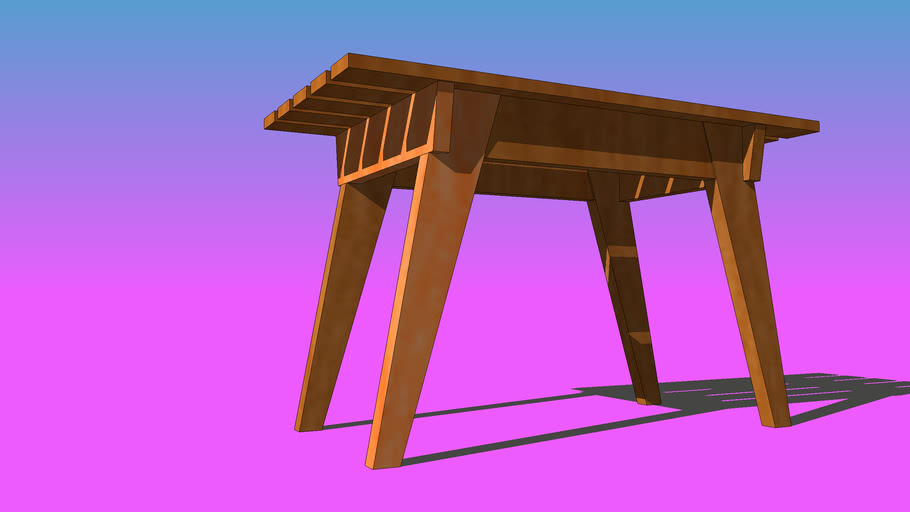 Garden table 3D Warehouse