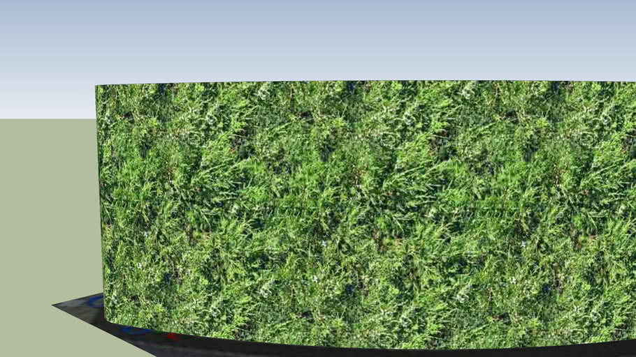 Hedge for Meadowvale Waringstown 3D Warehouse