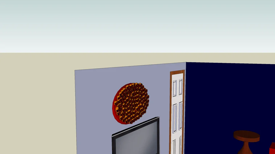 Flower wall art 3D Warehouse