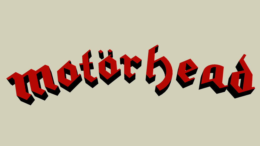 Motörhead Logo | 3D Warehouse