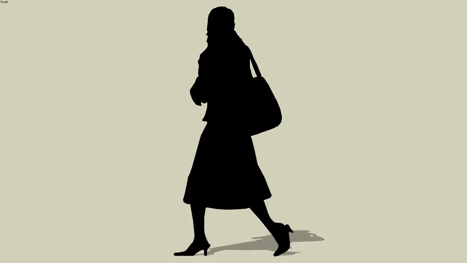 SHADOW WALKING WOMAN | 3D Warehouse