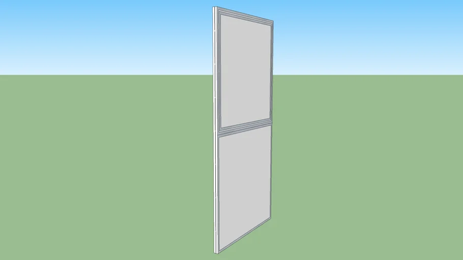 Solid Dutch Door * | 3D Warehouse