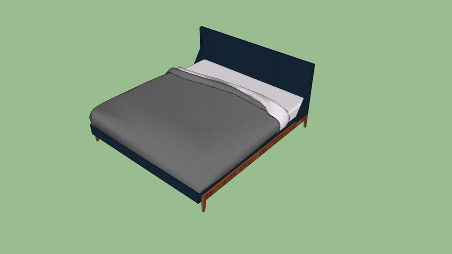 Fulham Bed by Molteni & C | 3D Warehouse