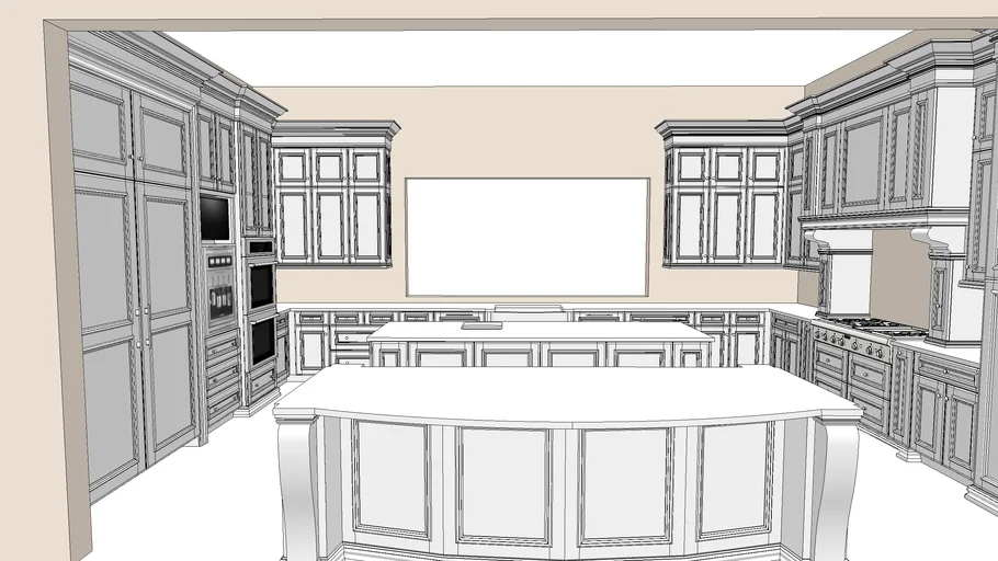 Luxury Kitchen 3D Warehouse   6b40e623 8f55 47d4 8496 525695733336