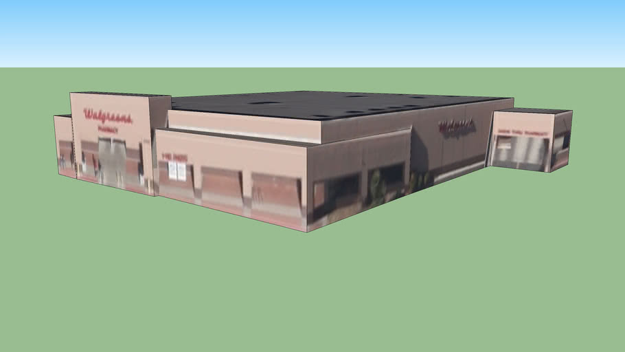 Walgreens Pharmacy in Albuquerque, NM, USA 3D Warehouse