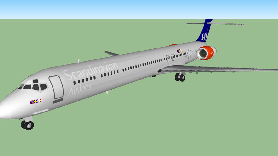 Scandinavian Airlines MD-90-30 (2005)