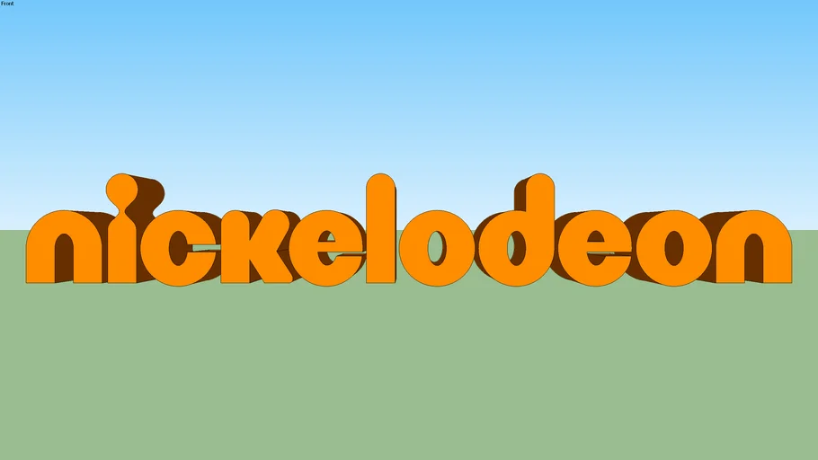 Nickelodeon logo | 3D Warehouse