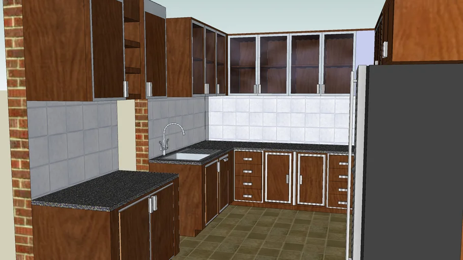 Kitchenset 2 FRAY | 3D Warehouse