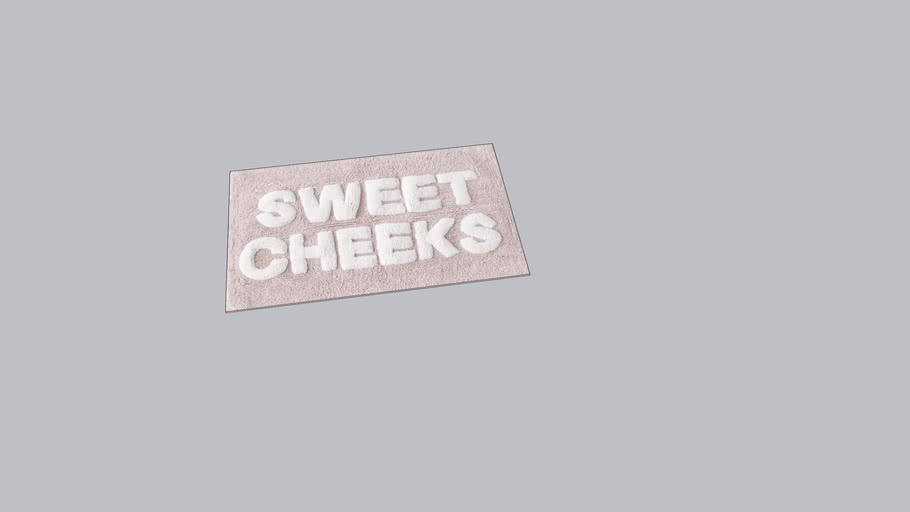 Sweet Cheeks Bath Mat 2 3D Warehouse