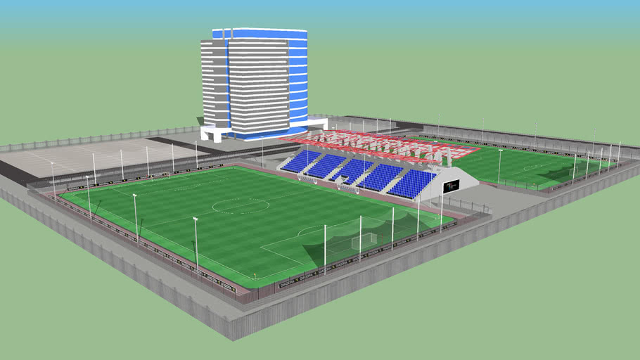 Soccer Training Ground 3D Warehouse