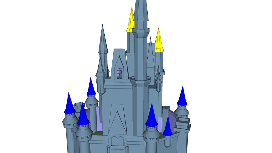 Disney Castle | 3D Warehouse
