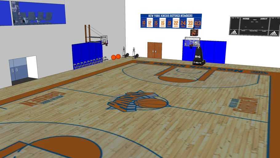 New York Knicks Concept Practice Facility - 3D Warehouse