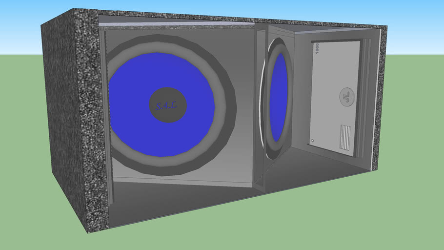 subwoofer box 3D Warehouse
