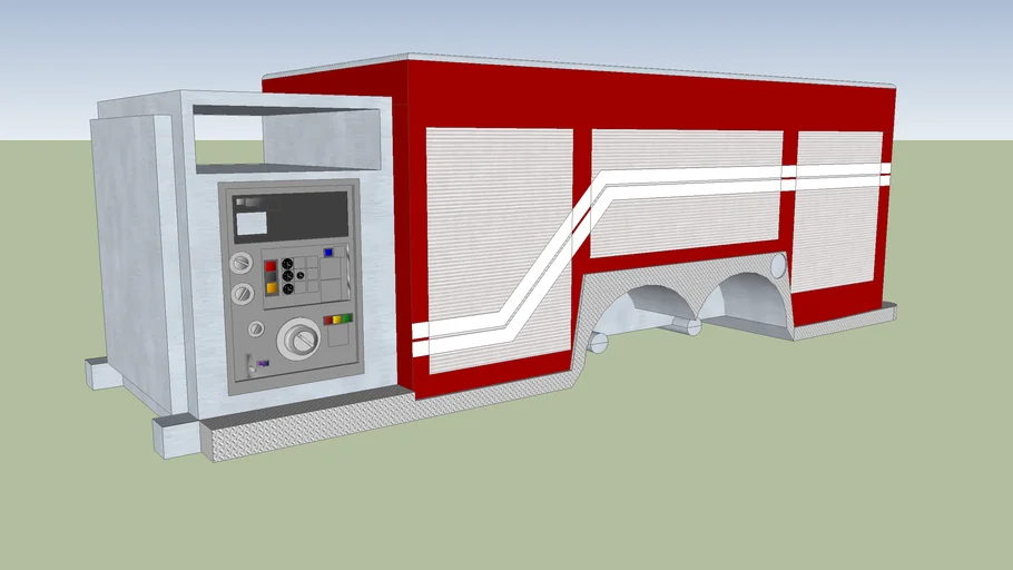 Heavy rescue/engine body | 3D Warehouse