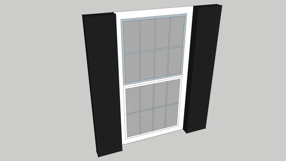 Single Hung Window 3D Warehouse