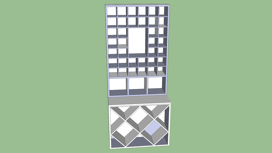 wine rack | 3D Warehouse