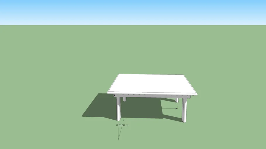 Japanese table 3D Warehouse