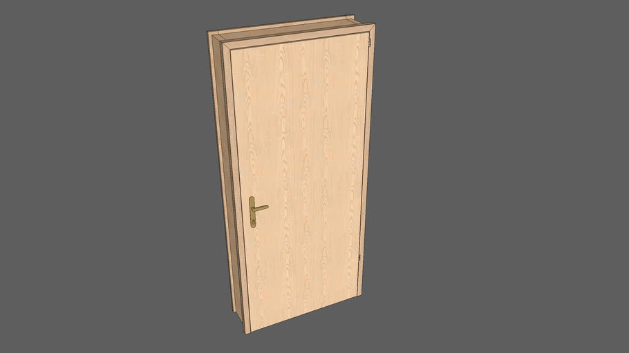 Wooden Door | 3D Warehouse