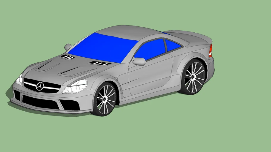 Mercedes - Benz SL 65 AMG BLACK SERIES | 3D Warehouse