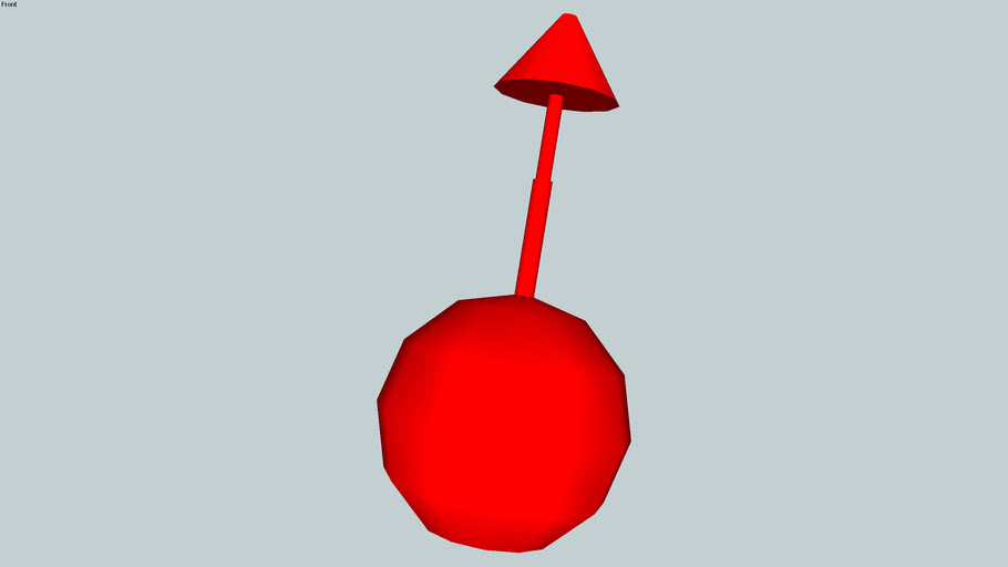 Buoy Spherical Starboard Lateral B 