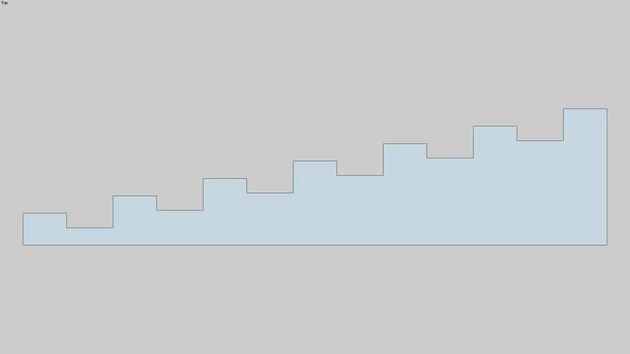 Profile of amphitheater steps | 3D Warehouse