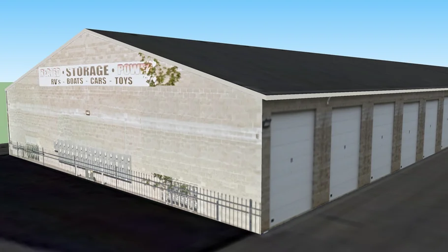 Utah Self Storage Mapleton 3D Warehouse