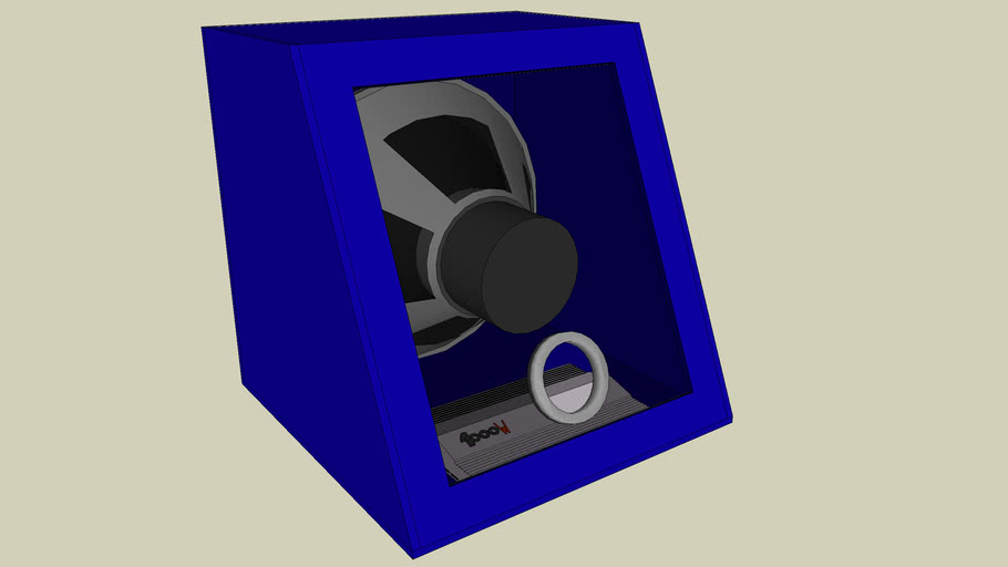 Tuning Sub box 3D Warehouse