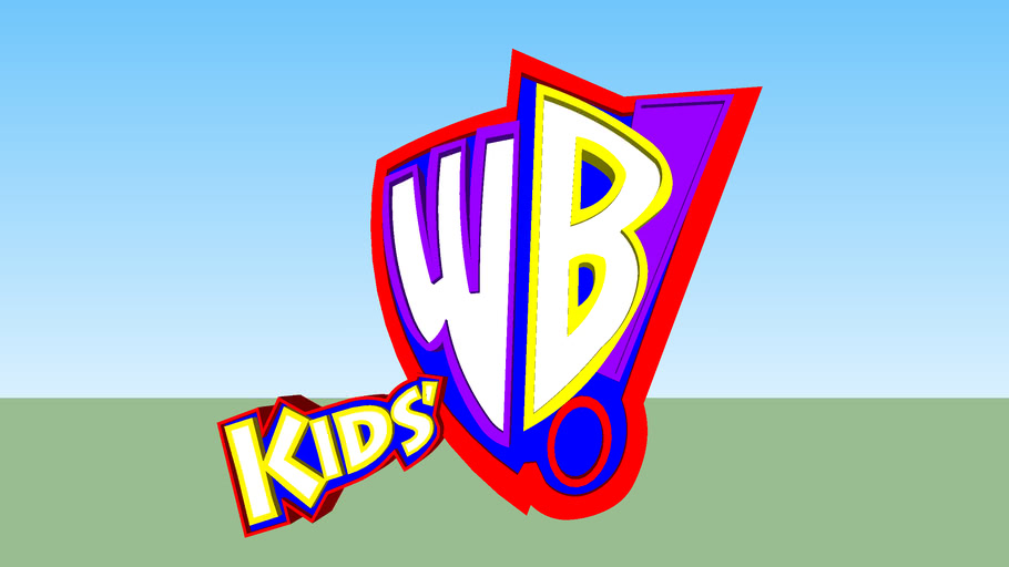 Kids Wb Logo With New Colors | 3D Warehouse