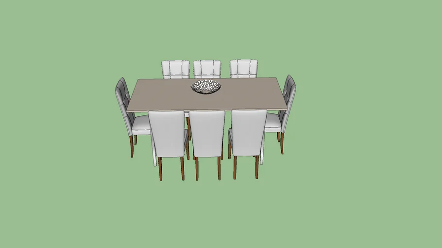 Mesa jantar  3D Warehouse