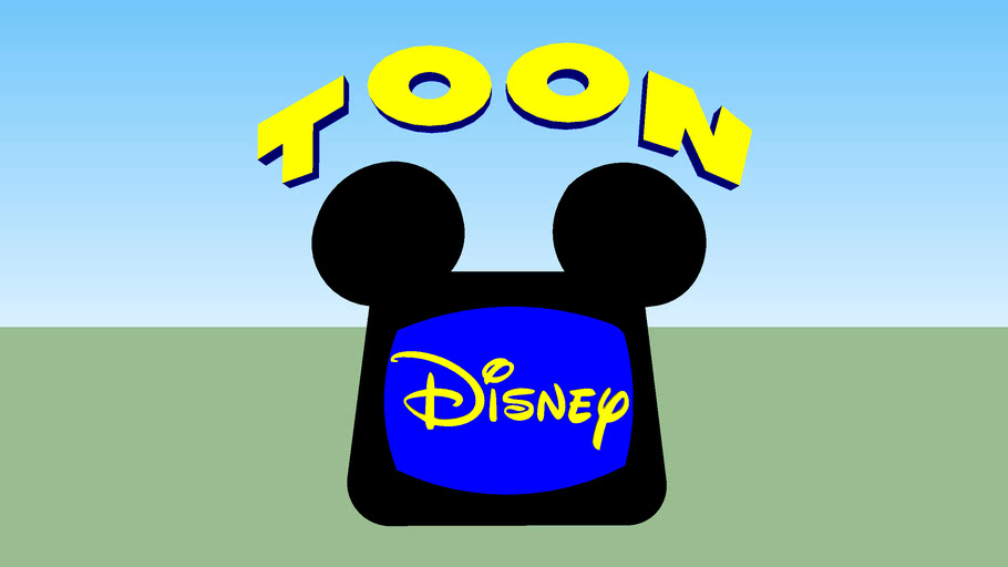 1998 Toon Disney Logo | 3D Warehouse