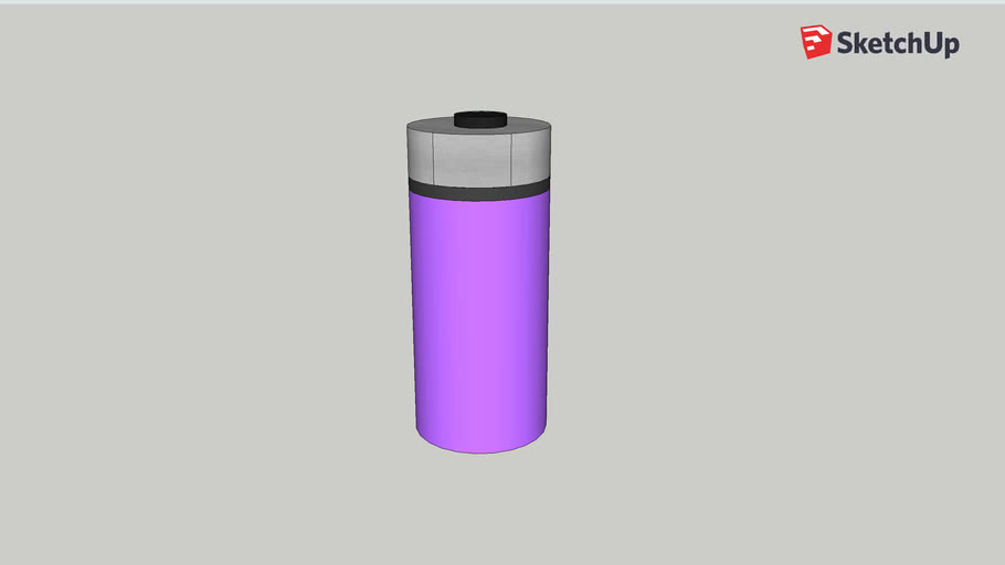 water bottle flask final 3D Warehouse