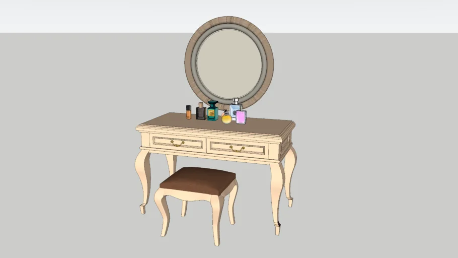 makeup table