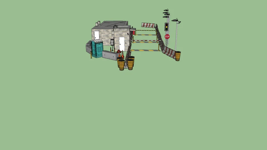 Gate police | 3D Warehouse