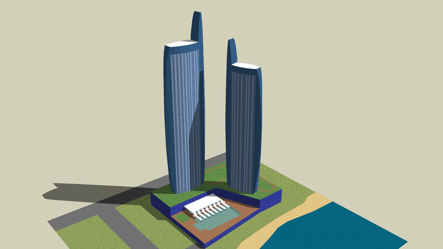 Blue Diamond Apartments 3D Warehouse