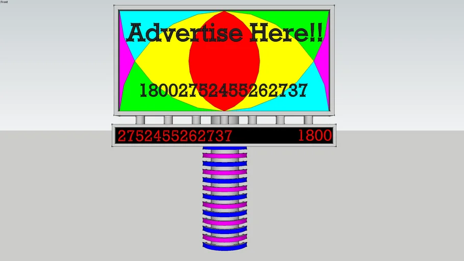 Bill Board 3D Warehouse