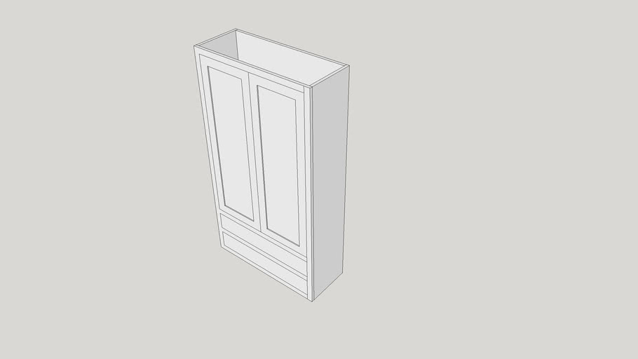 W2D3360 Wall Cabinet Woodharbor | 3D Warehouse