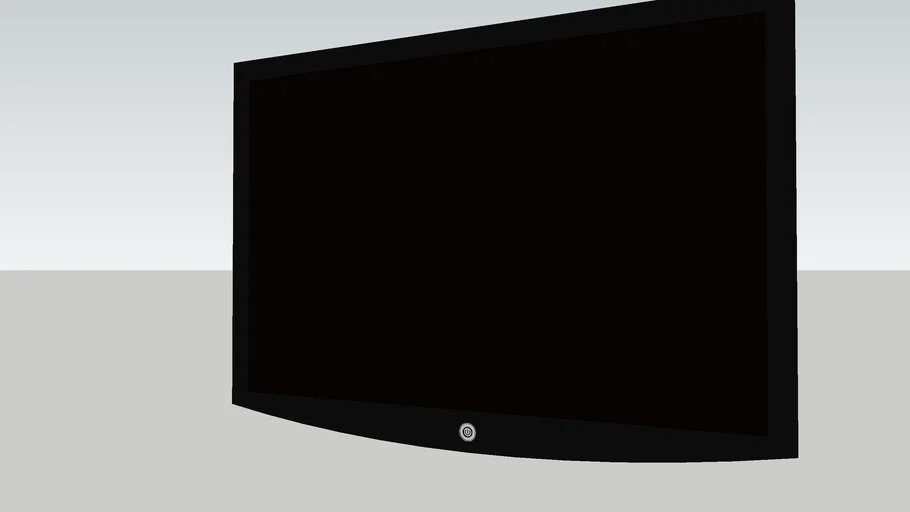 LCD tv (wall) 3D Warehouse