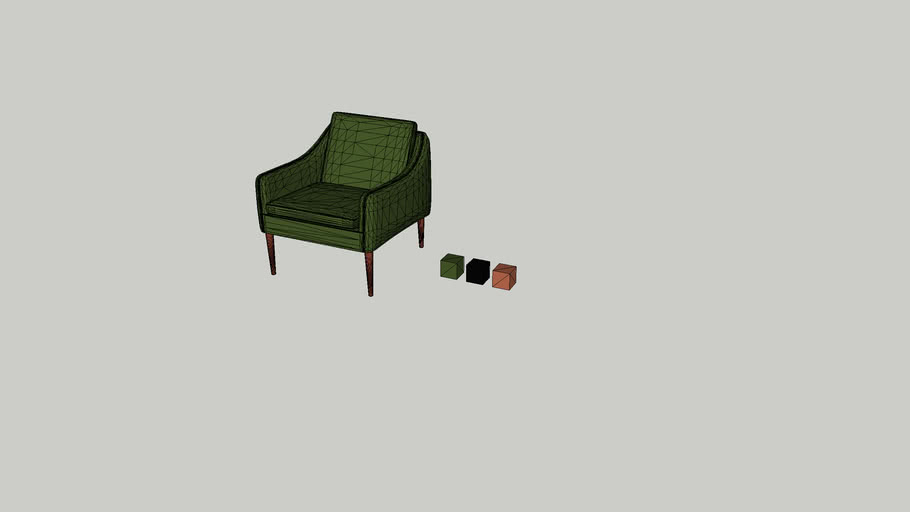 Mr Olsen Lounge Chair - Warm Nordic - design by Hans Olsen, 1958