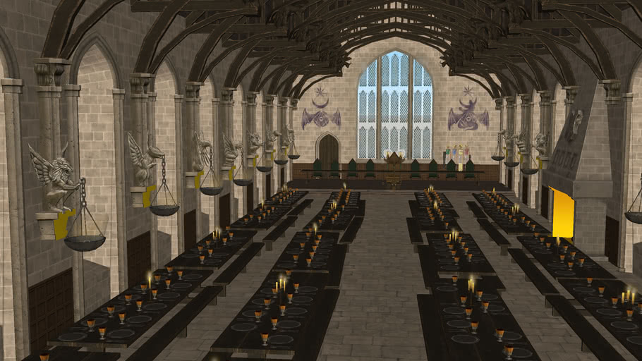 Hogwarts Dining Hall | 3D Warehouse