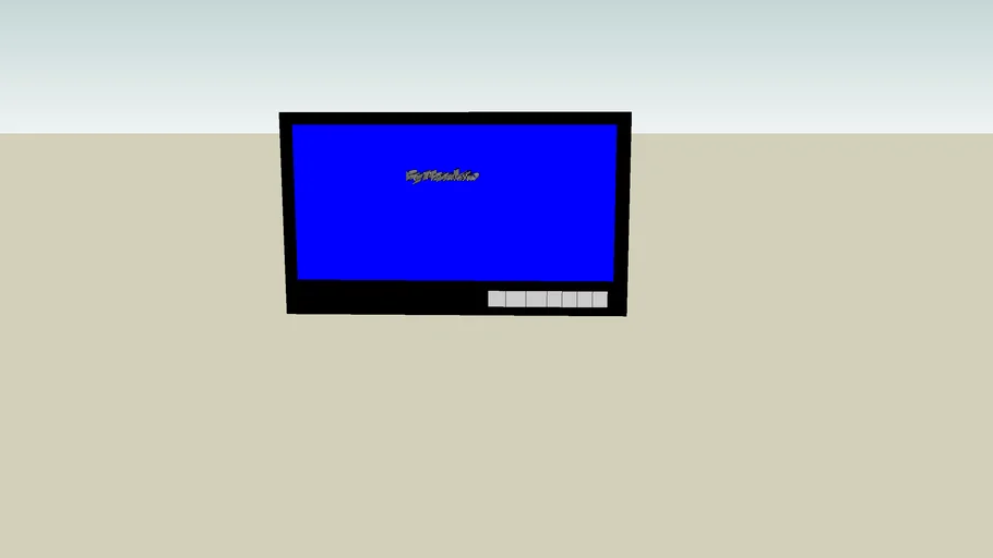 plasma tv 3D Warehouse