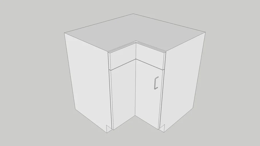 VDCI Kitchen Corner 3D Warehouse