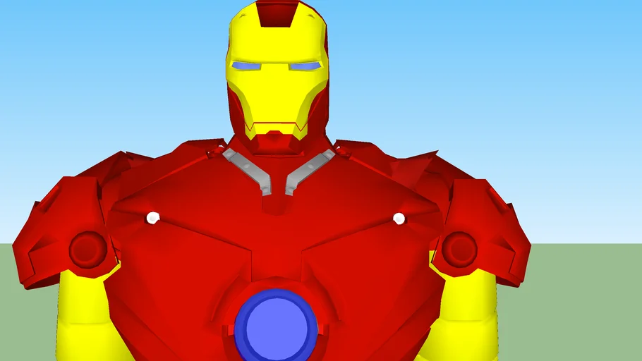 TRANSFORMING INTO IRON MAN IN ROBLOX 